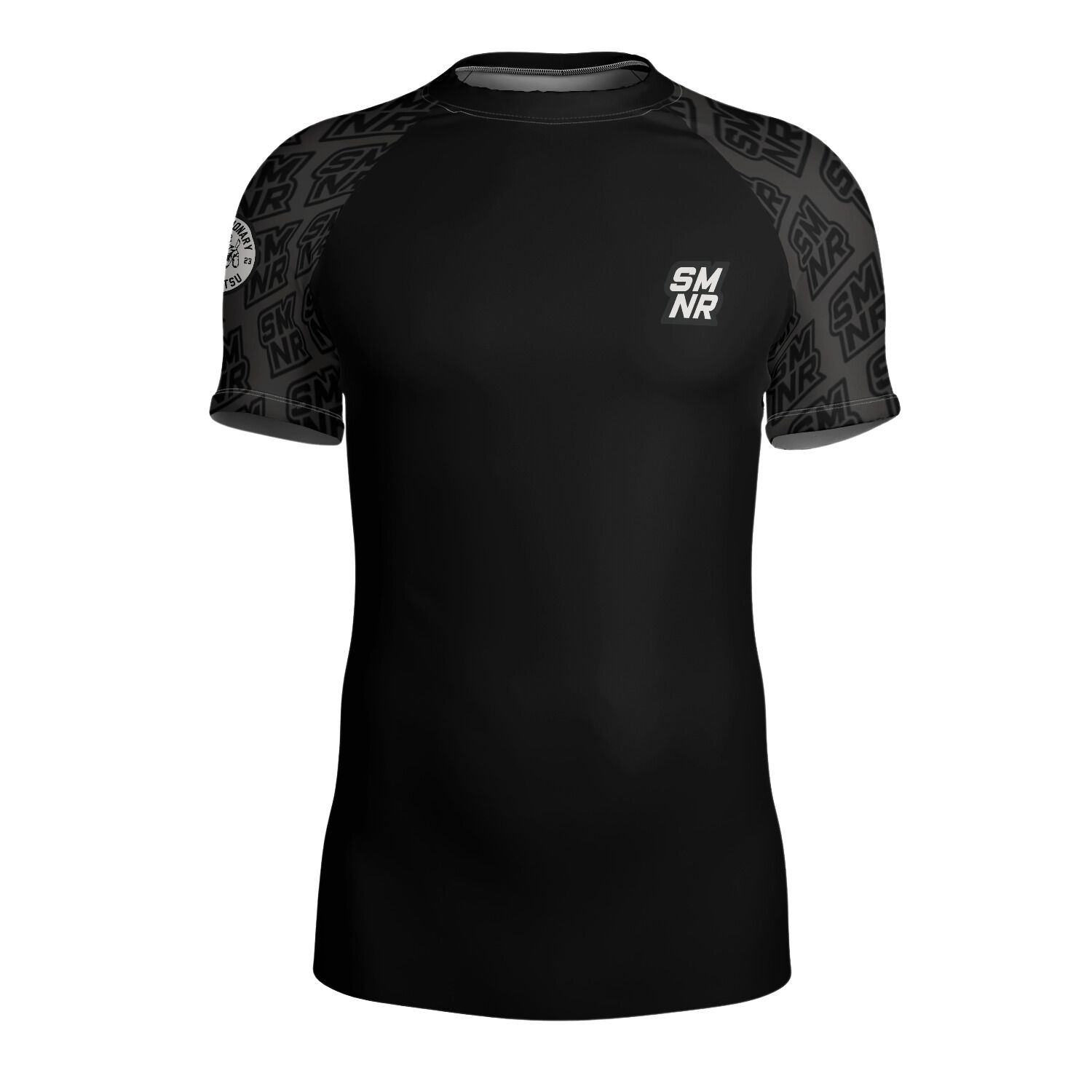 Triple Black SMNR short sleeve rashguard