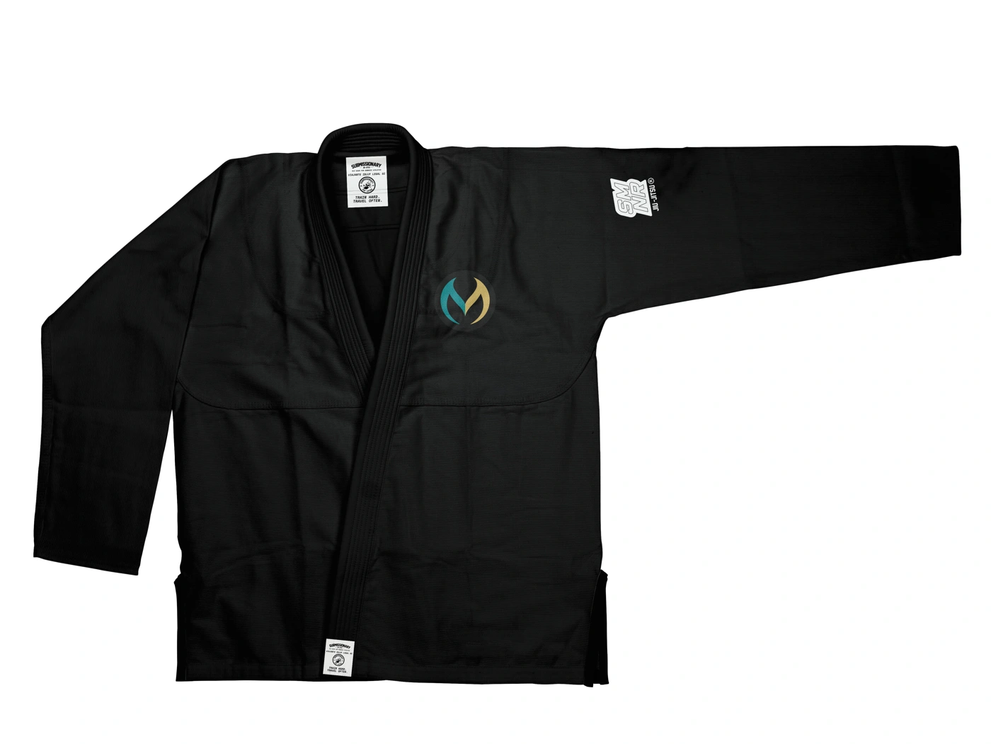 Moralis Grappling Academy gi — front custom uniform design